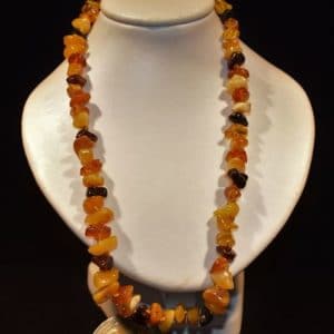 Collier bébé AMBRE baroque multi